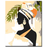 Painting by Numbers African Women